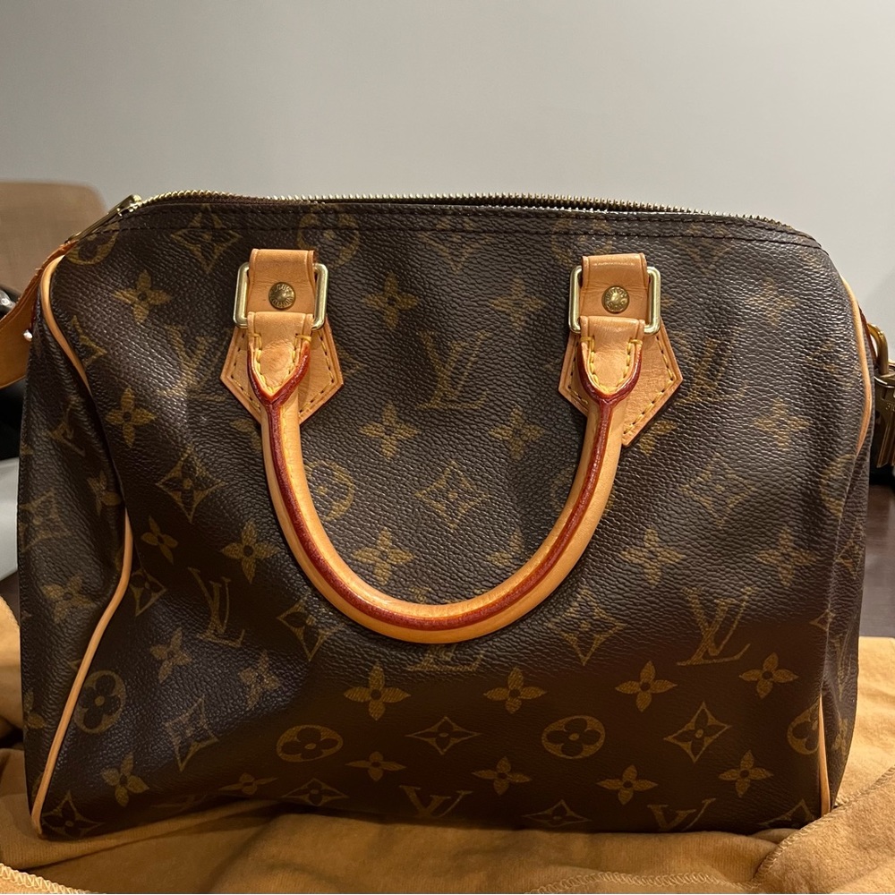 Authentic Vintage Louis Vuitton Monogram Leather Hand Bag